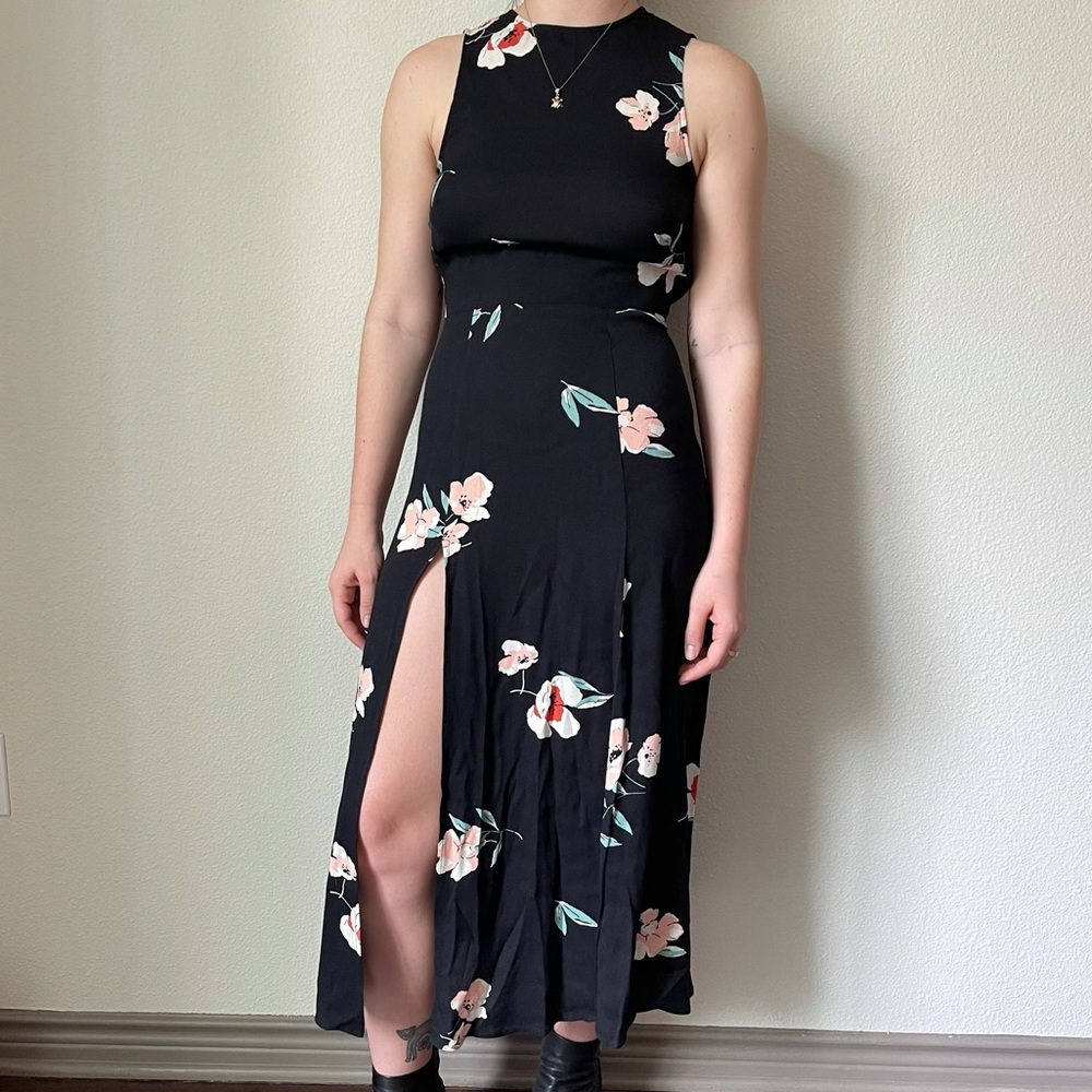 Reformation Floral Midi Dress